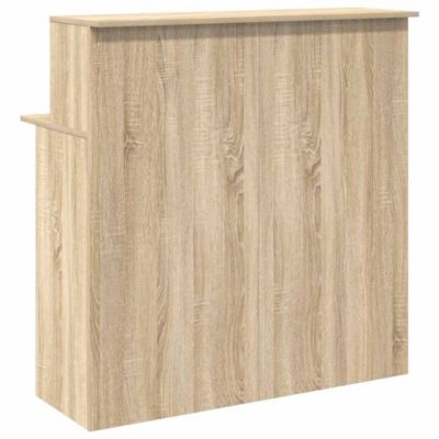 VidaXL Bureau De Réception Chêne Sonoma 100x50x103 5 Cm Bois D