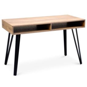 Bureau Design 2 Niches "French" 120cm Naturel