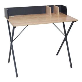 Bureau Design "Brice" 90cm Gris