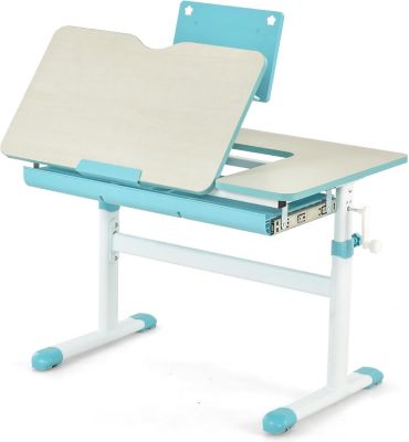Bureau Enfants Charge 80KG Table Réglable en Hauteur