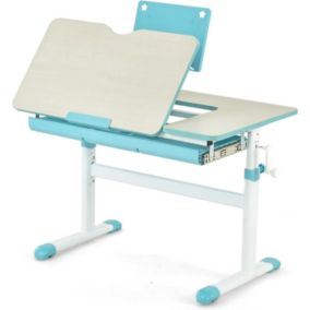 Bureau Enfants Charge 80KG Table Réglable en Hauteur