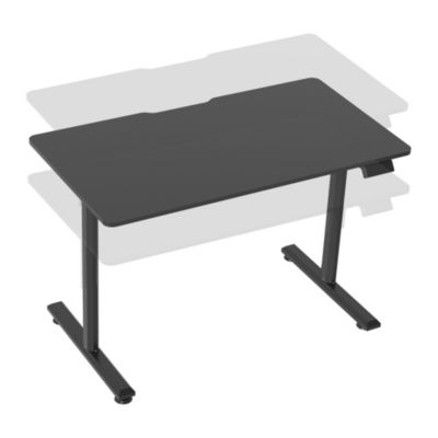Bureau électrique Pomona à hauteur réglable 110 x 60 x 72 - 117 cm blanc pro.tec