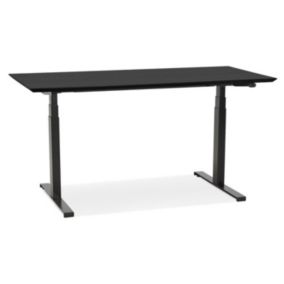 Bureau électronique Ergonomique "Kio" 150cm Noir