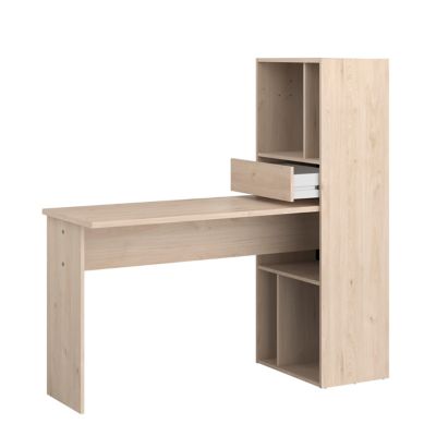 Bureau modulable effet chêne clair 5 configurations, Works