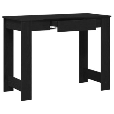 Bureau noir 100x45x75 cm bois d'ingénierie vidaXL