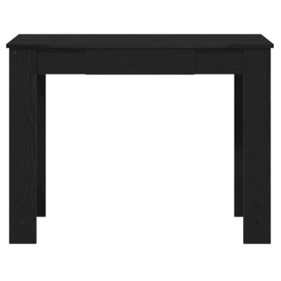 Bureau noir 100x45x75 cm bois d'ingénierie vidaXL