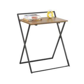 Bureau Pliant pour Petits Espaces, Bureau d'Ordinateur Design Industriel, FWT88-F, SoBuy