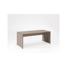 Bureau professionnel 160cm coloris chêne brut collection YUKON