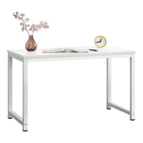 Bureau Réglable Herning 75 x 120 x 60 cm Blanc en.casa