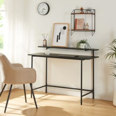 Bureau Samnanger 120 x 55 x 88 cm noir en.casa