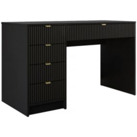 Bureau " Tireno"  120 cm x 76 cm x 55 cm  Noir