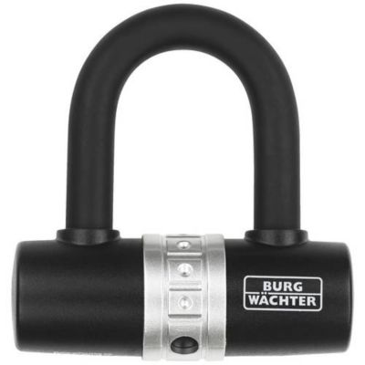 Burg Wächter 1480 HB 100/55 SB - cadenas à étrier en acier cémenté, fermeture à clé
