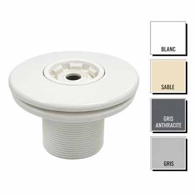 Buse de refoulement ASTRAL Multiflow Prestige - piscine béton/liner coloris Blanc