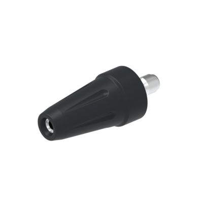 Buse jet réglable rotative pour nettoyeur haute pression Erbauer noir