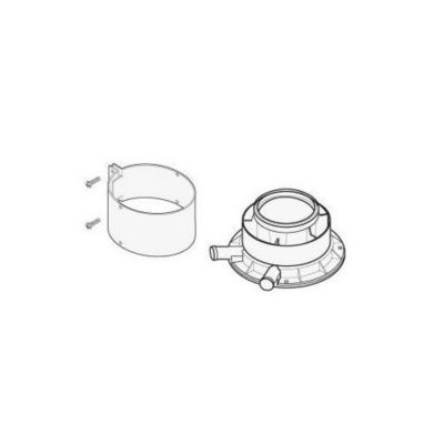 Buse pour sortie verticale condensation 80/125 - SAUNIER DUVAL - 0020276091