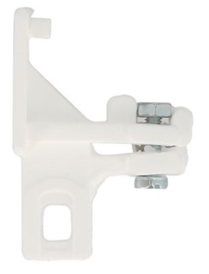 Butée pour rail rideau 24 x 16 mm, lot de 2 blanc Mobois