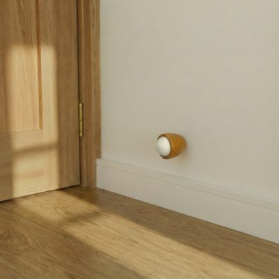 Butoir ø28 x Hauteur 30 mm mur hêtre verni
