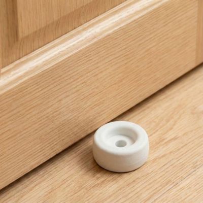 Butoir ø30 mm caoutchouc blanc Diall