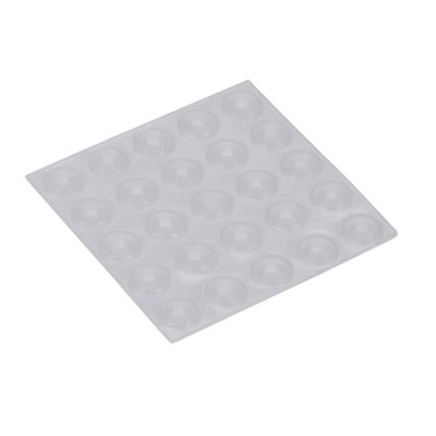 Butoir à coller Diall 8 mm x 25, transparent