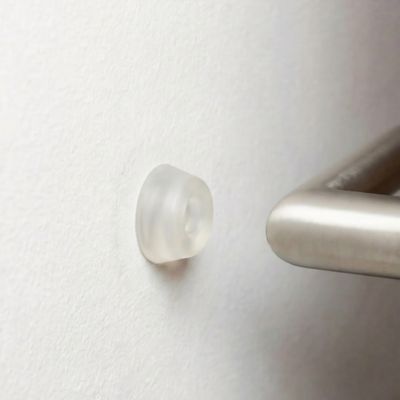 Butoir caoutchouc adhésif ø22 transparent