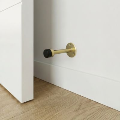 Butoir de porte plinthe coloris Bronze