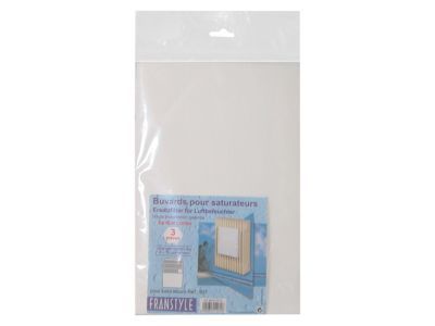 Buvard en coton pour saturateur Frandis, lot de 5