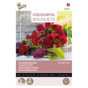Buzzy Colourful Bouquets, Vintage Red - Ca. 5 gr