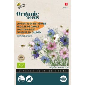 Buzzy Organic Barbe-de-capucin, Nigelle de Damas, mélange -bio - Ca. 0,25 gr