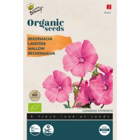 Buzzy Organic Lavatère rose/rouge-bio - Ca. 0,5 gr