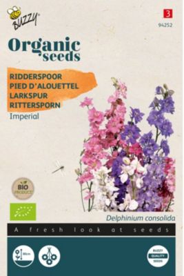 Buzzy Organic Pied d'alouette Imperial- bio Semences - Ca. 0,5 gr