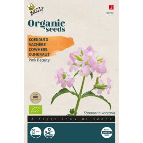 Buzzy Organic Saponaire des vaches Pink Beauty -bio - Ca. 0,5 gr