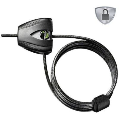 Câble antivol à clé Master Lock 8126EURDPRO Noir - Master Lock