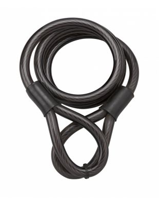 Câble antivol Twisty, vélo, abris de jardin, diamètre  15, 1.80m, acier gaine PVC - THIRARD