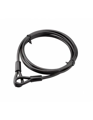 Câble antivol Twisty, vélo, abris de jardin, diamètre  8, 2.00m, acier gaine PVC - THIRARD