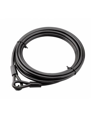 Câble antivol Twisty, vélo, abris de jardin, diamètre  8, 6.00m, acier gaine PVC - THIRARD