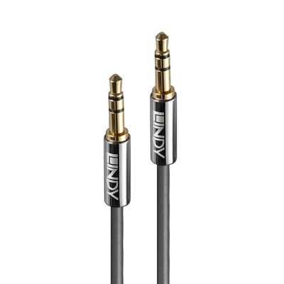 Câble audio Jack 3.5mm Cromo Line 2m LINDY