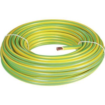 Câble de mise à la terre H07V-K 16 mm² vert-jaune 25 m 1502034/25