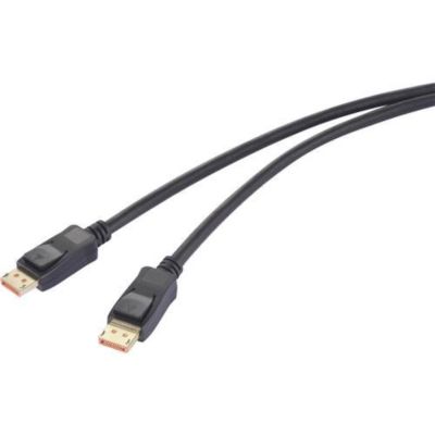 Câble de raccordement DisplayPort 2.1 Renkforce 2,00 m - UHD 8K, 80 Gbps