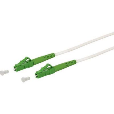 Câble de raccordement fibre optique monomode LC APC - 3,00 m, LSZH, jaune