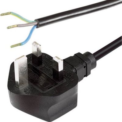 Câble de raccordement H05VV-F 3G 0,75 mm² HAWA 1008244 noir 2,00 m ...