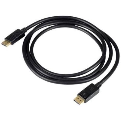 Câble DisplayPort AK-AV-10 fiche mâle DisplayPort 1,8 m, gaine ABS ...