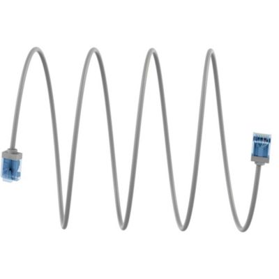 Câble Ethernet slim flexible Cat6a 50cm GOOBAY