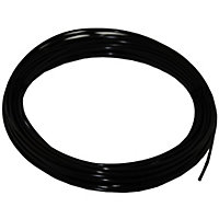 Câble électrique flexible H03VVH2F 2x0,75 mm² Noir - 25 m