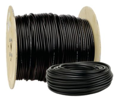 Câble rigide U-1000 R2V 3G2,5mm² 25m noir - FILS & CÂBLES - 20218288D