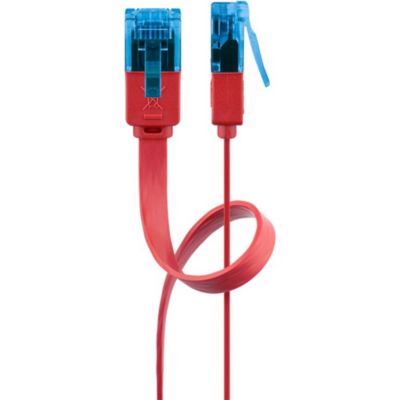 Câble RJ45 Cat6a plat non blindé 3m GOOBAY