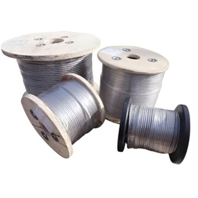 Rouleau De Câble Inox 100m – 2,5mm 7x7 (49 Fils) – A2 304, Qualité Marine
