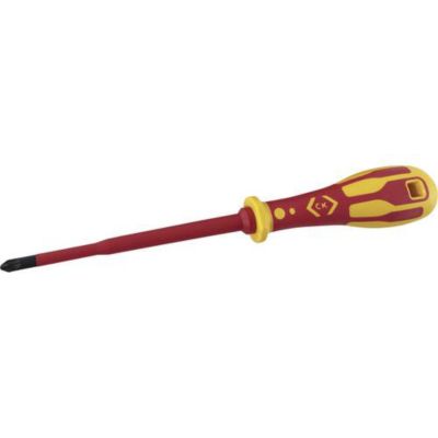 C.K Dextro T49243-1 Tournevis VDE cruciforme Pozidriv PZ1 195 mm