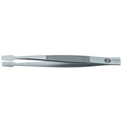 C.K T2364 Pince brucelle 127 SA spatule 105 mm - brucelle précision inox
