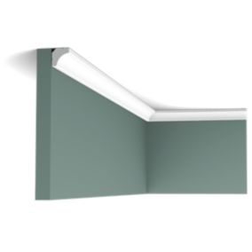 C250 Corniche plafond Orac Decor - 200x1,5x1,5 cm (h x p x L) - moulure décorative polyuréthane