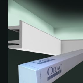 C381 Corniche Plafond Orac Decor -Luxxus - 9,5x5cm (h x p)